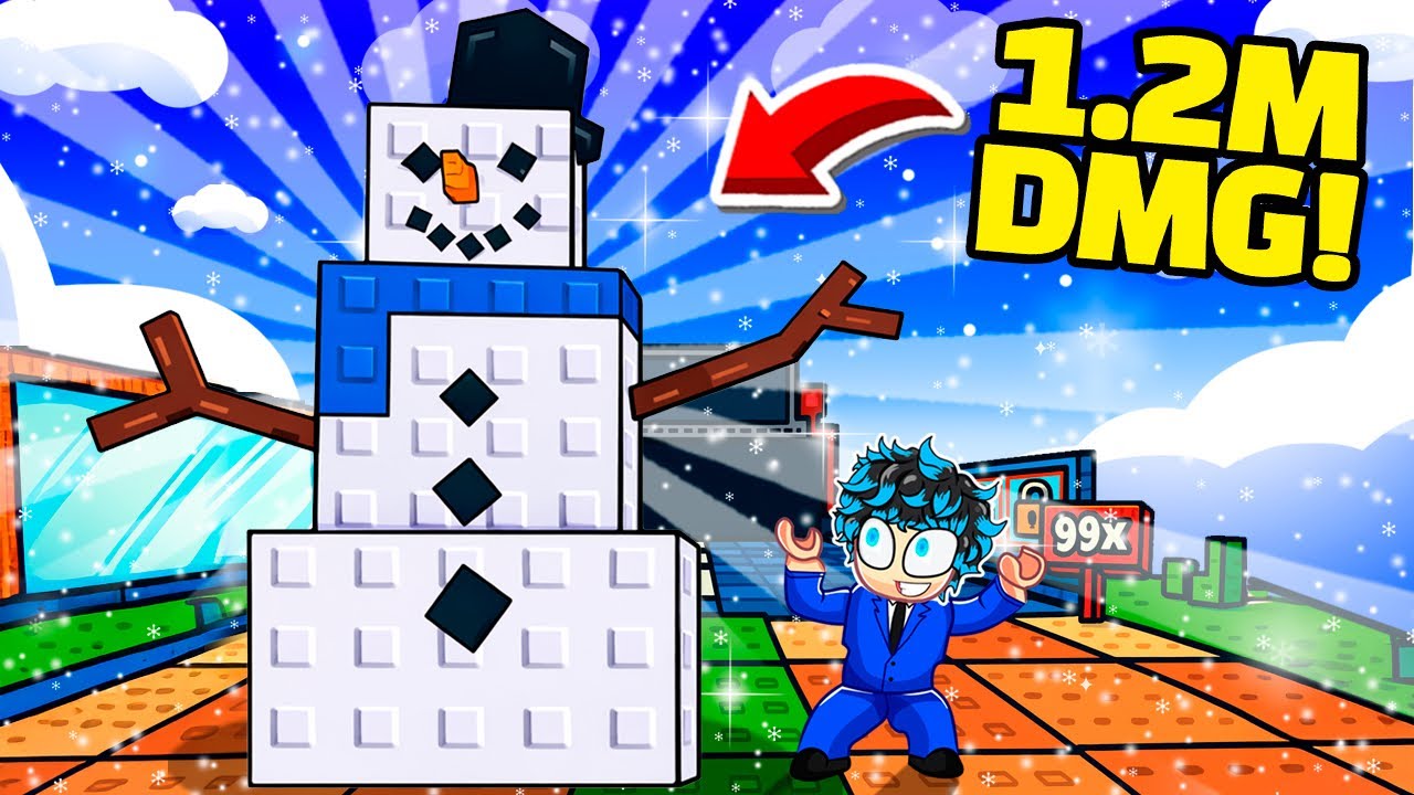 This Snowman Does INSANE Damage In Plants vs Brainrots