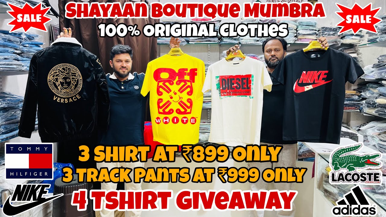 100% Original Clothes | ₹299 Only | Nike Tshirts, Lacoste Poloneck,Jeans | Branded Clothes In Mumbai