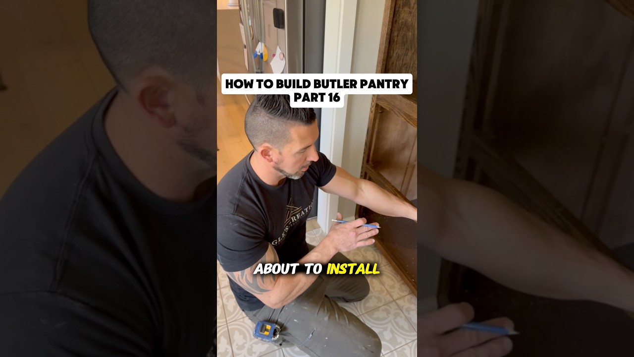 Как сделать шкафы для кладовой #fyp #diy #howto #woodworking #carpentry #installation