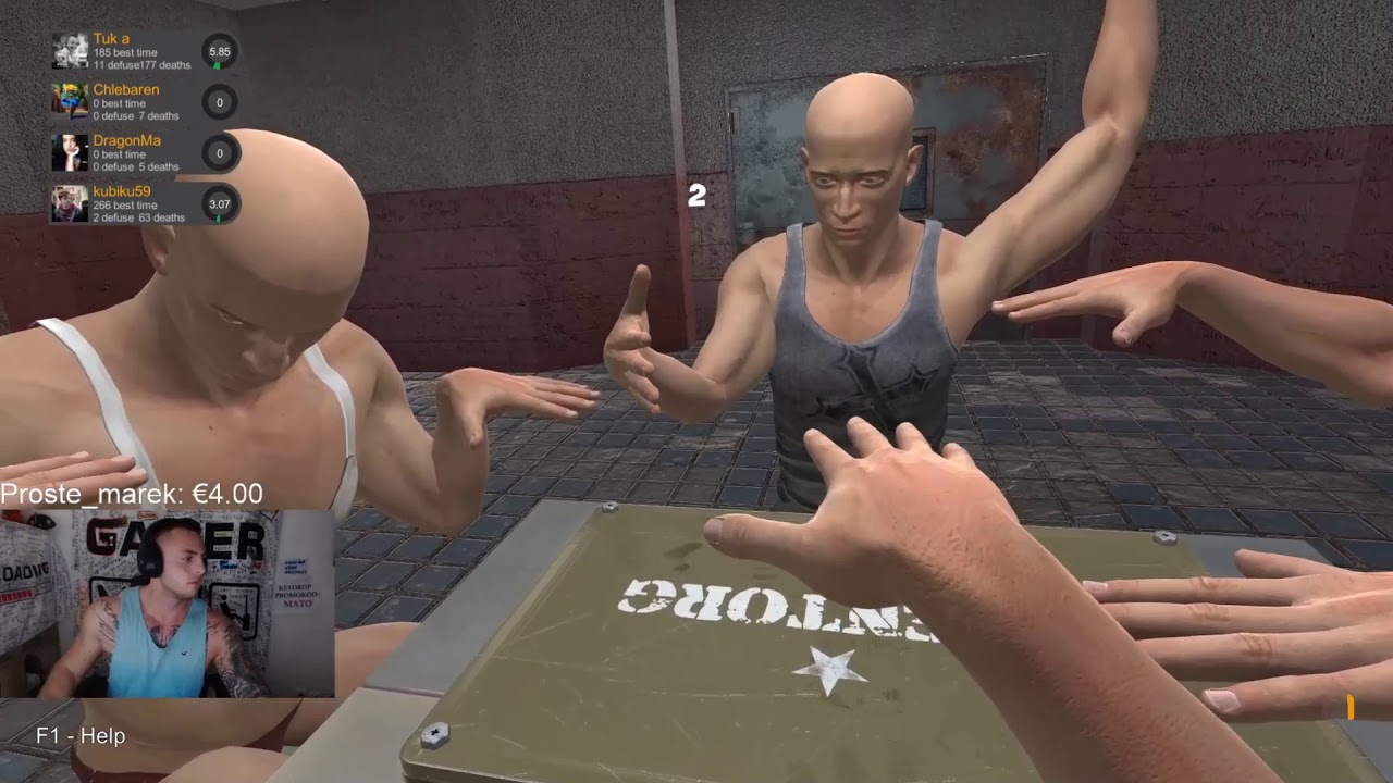 2SekundovyMato má nervy !!! Hand Simulator