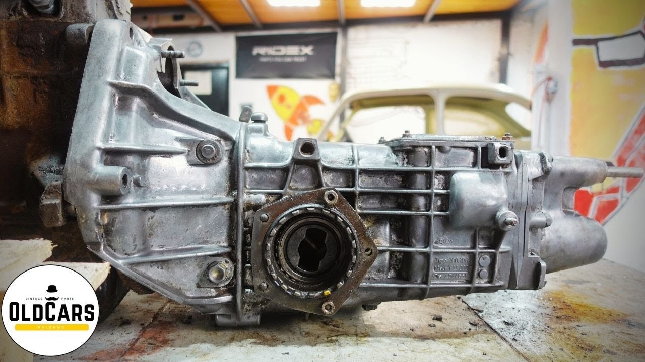 Rimuovere 50 anni di INCROSTAZIONI da Motore e Cambio Fiat 600 d'Epoca
