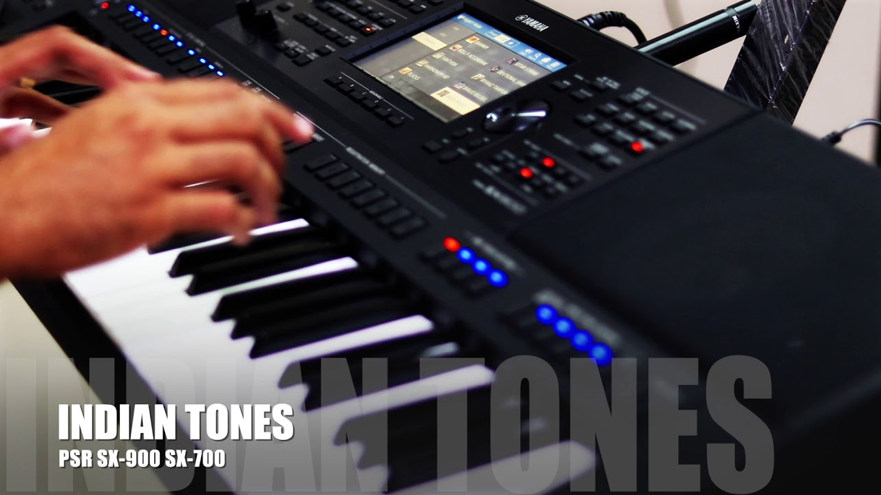 YAMAHA SX900 SX700 INDIAN TONES EXPANSION PACKS DEMO