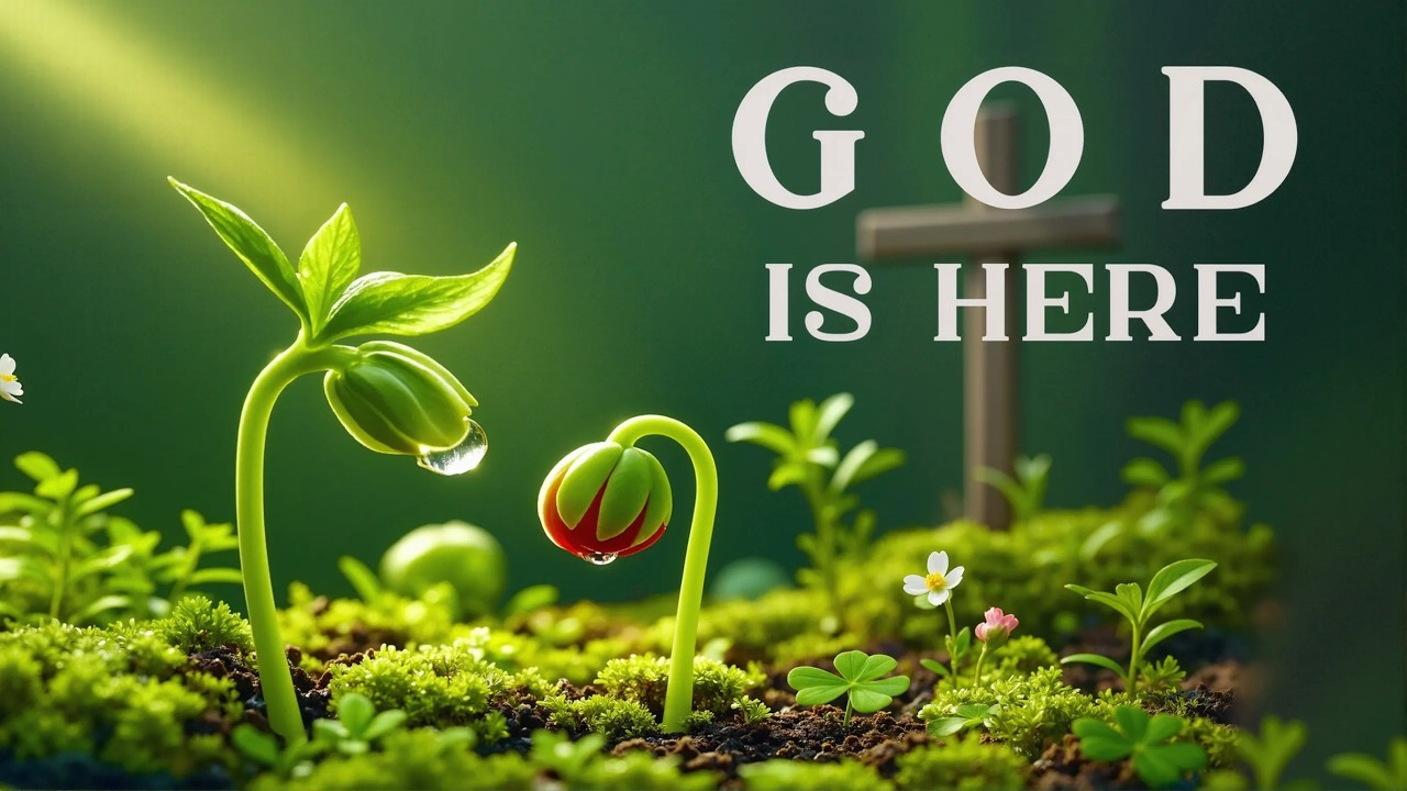 GOD IN HERE | Gentle Gospel Piano & Encouraging Scriptures for Quiet Prayer and Resting in God