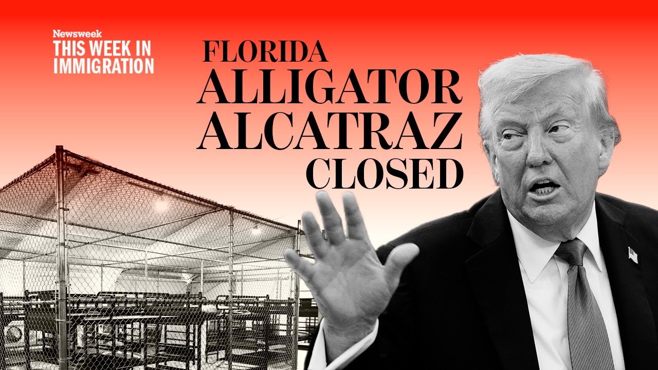 ICE Detention Center 'Alligator Alcatraz' Is Closing... For Now