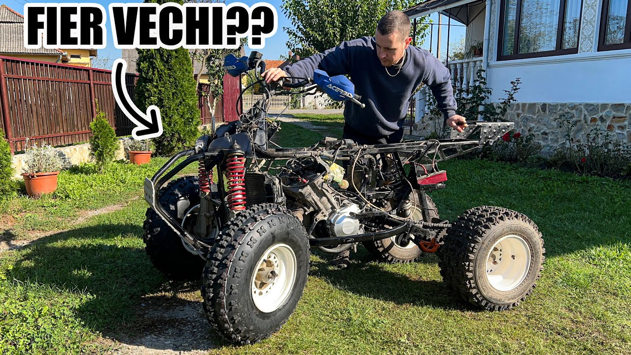 Ce Am Descoperit Pe Quad-ul Cu Motor De HONDA CBR 600 (100 cp)