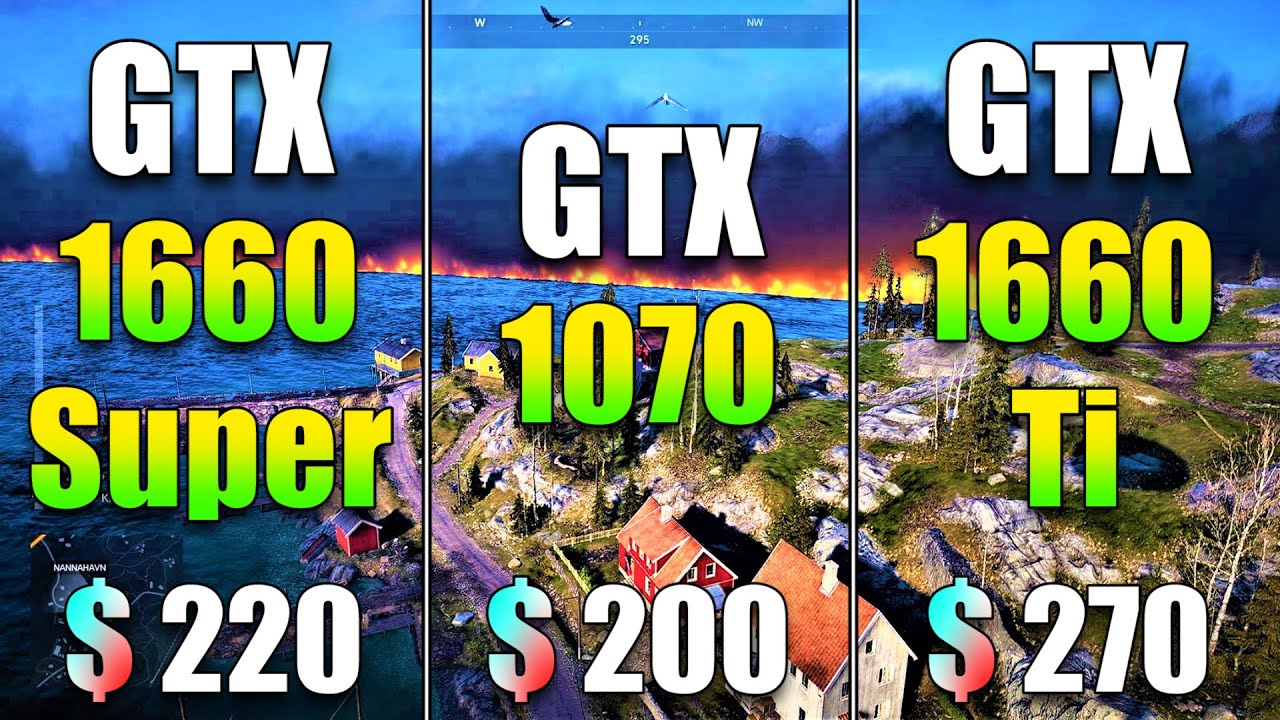 GTX 1660 SUPER vs GTX 1660 Ti vs GTX 1070 | PC Gaming Benchmark Test