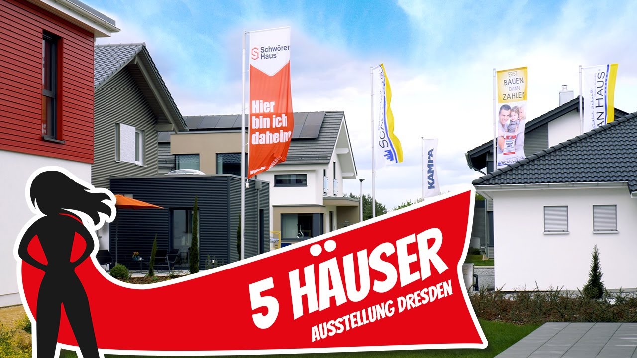 Top 5 FERTIGH&Auml;USER im MUSTERHAUSPARK Ottendorf-Okrilla bei Dresden | Hausbau Helden