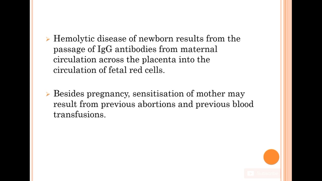 HEMOLYTIC DISEASE OF NEWBORN (HDN)