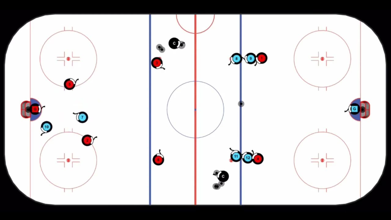 GM Blue Collar 2v2 Hockey Drill
