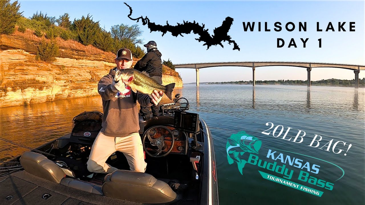 20lb BAG!! Wilson Lake | 2023 Kansas Buddy Bass