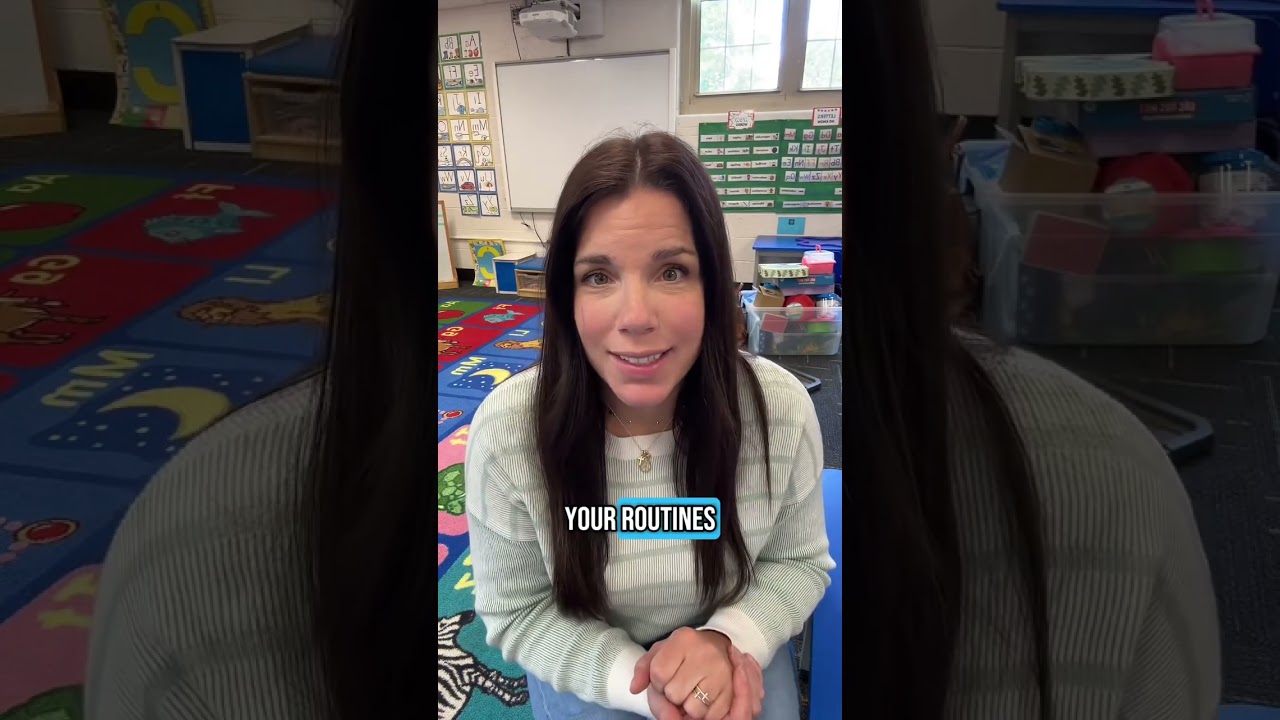 New preschool teachers, here are my top 5 tips for a smooth and successful first year! 🍎✨ 1️⃣