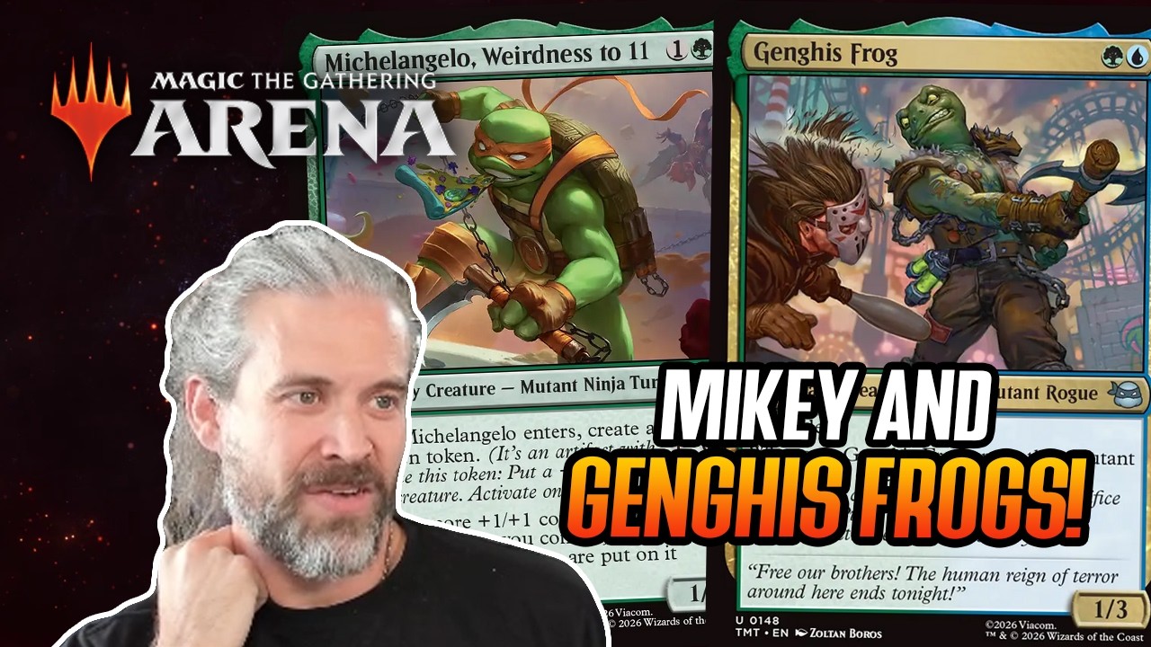 (MTG Arena) Mikey and Genghis FROGS — TMNT Early Access