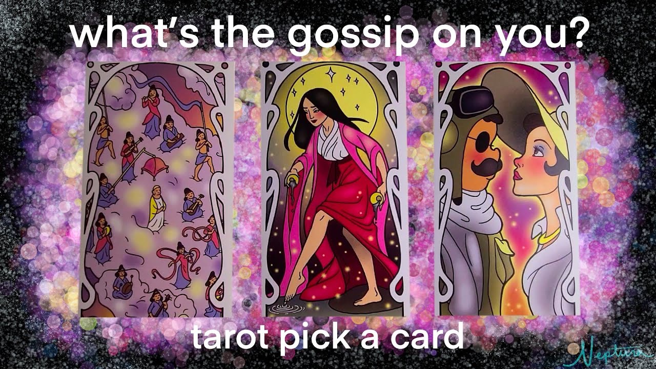 WHAT'S THE GOSSIP ON YOU? 🤭😹👀TAROT PICK A CARD 🧿