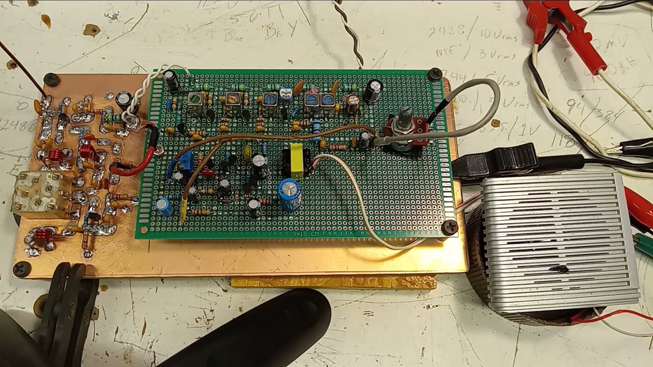 FM Superheterodyne Receiver: All Discrete Components  DIY FM Transistor Radio