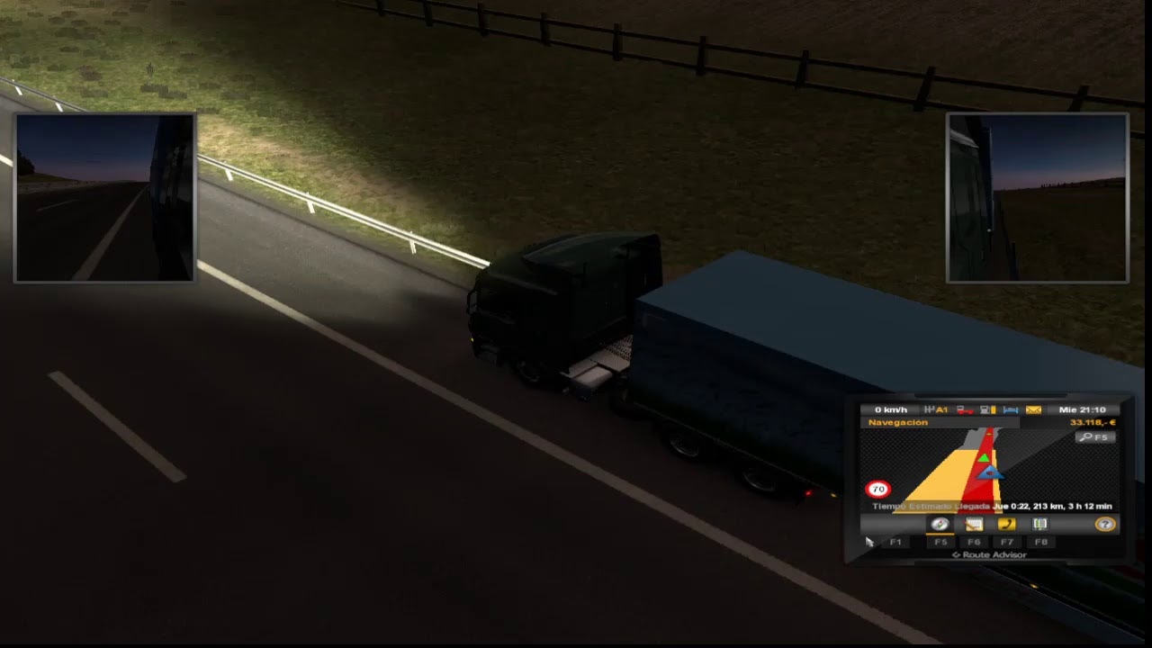 Aprendiendo a conducir (Euro Truck Simulator 2)