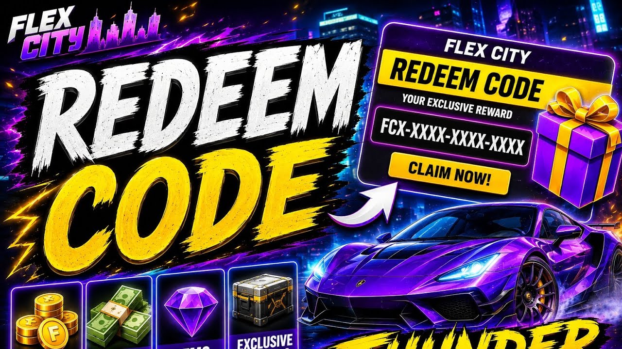 FLEX CITY REDEEM CODE 2026 🤑 #viral #video #flexcity #flexcityvideos 