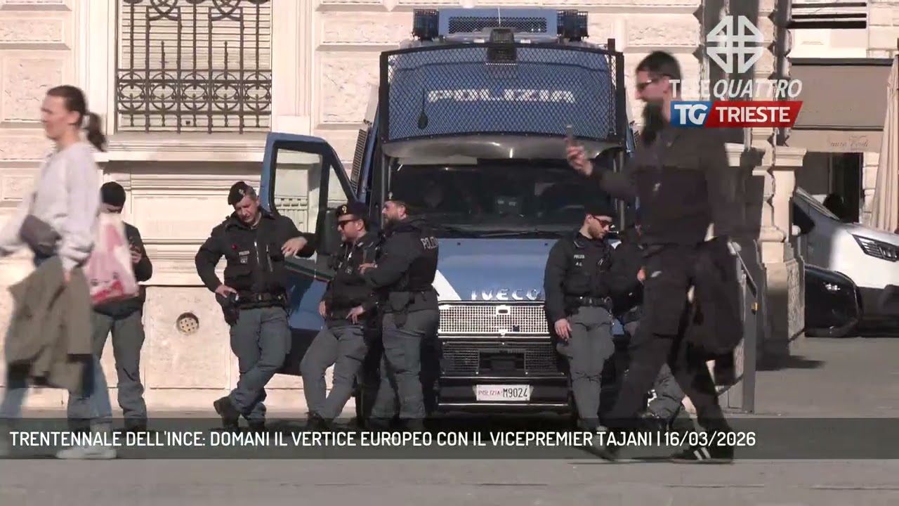 TRENTENNALE DELL'INCE: DOMANI IL VERTICE EUROPEO CON IL VICEPREMIER TAJANI | 16/03/2026