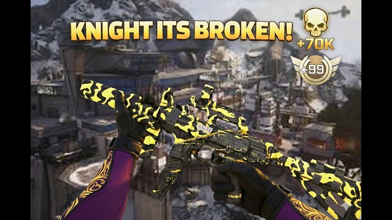 THE KNIGHT IS THE BEST SUBMACHINE GUN AND U DIDNT KNEW IT🔥                 |ROGUE COMPANY|
