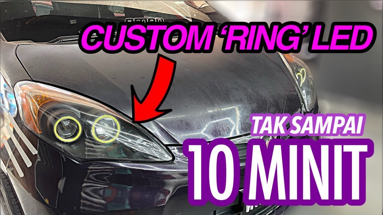 CUSTOM ‘RING’ LED HEADLIGHTS ALZA