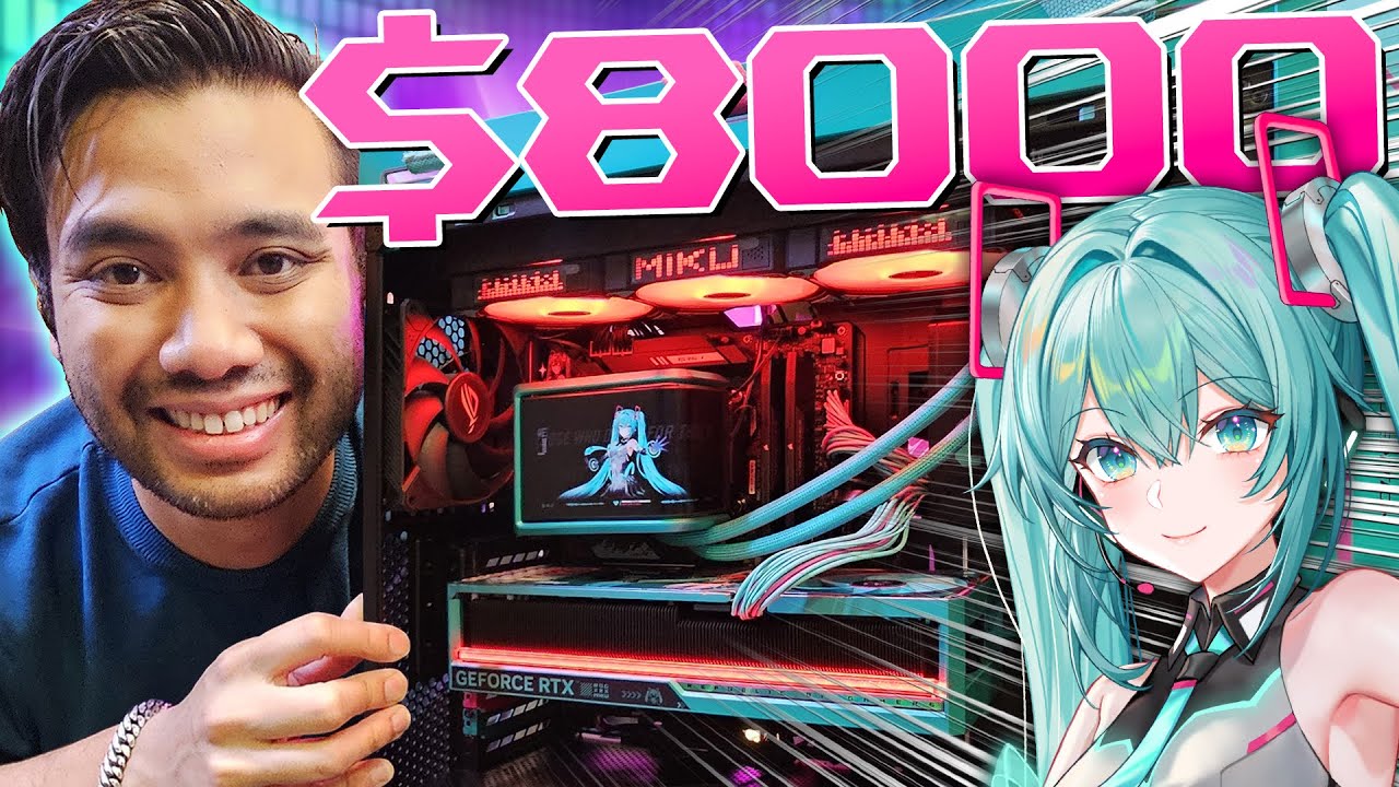 I Built an $8000 Hatsune Miku Gaming PC