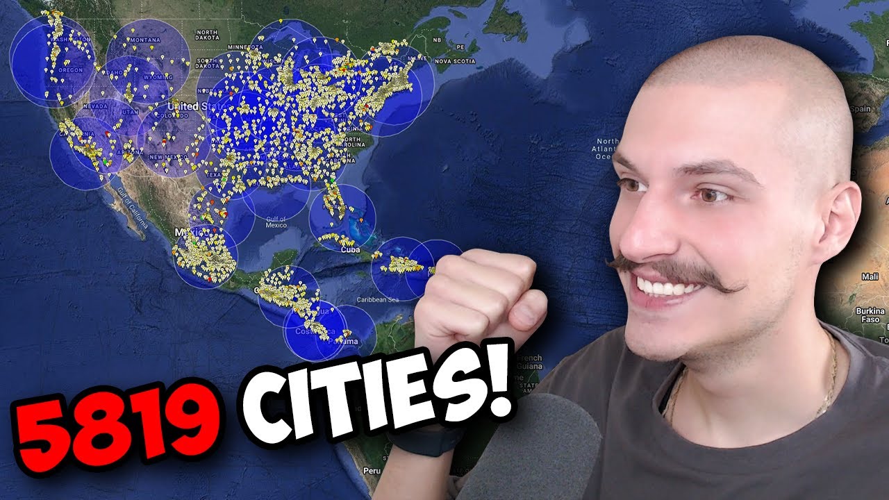 Can I GUESS EVERY CITY In NORTH AMERICA With More Than 10,000 People