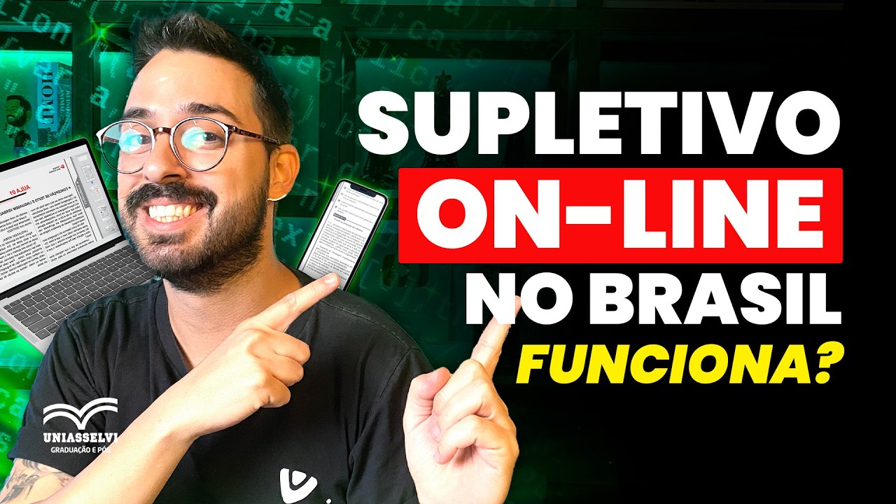 SUPLETIVO ON-LINE NO BRASIL FUNCIONA?