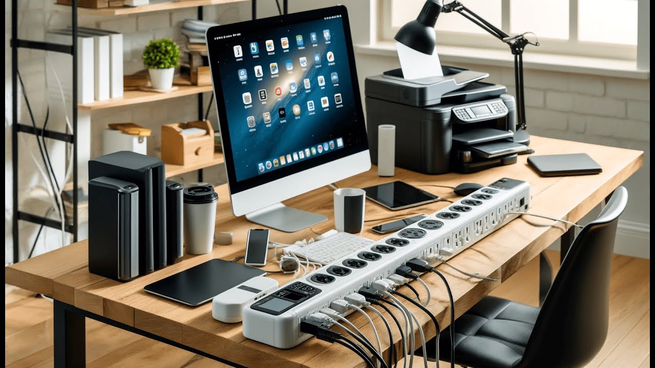 🔌 Best Power Strip for Electronics | KMC 6-Outlet Surge Protector Power Strip 2-Pack 💡