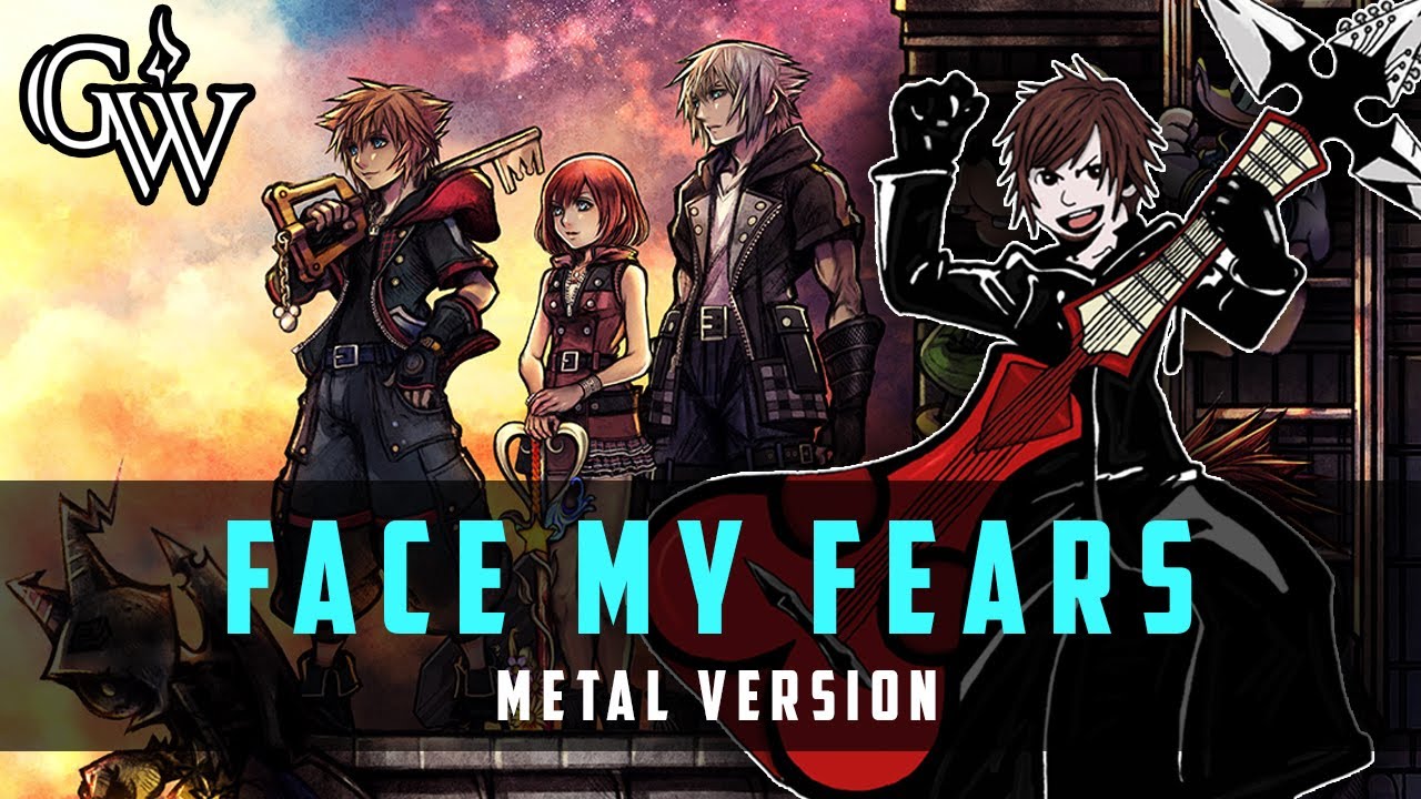 KINGDOM HEARTS METAL ► Face My Fears (Kingdom Hearts 3 Opening Theme) | Guitar Cover
