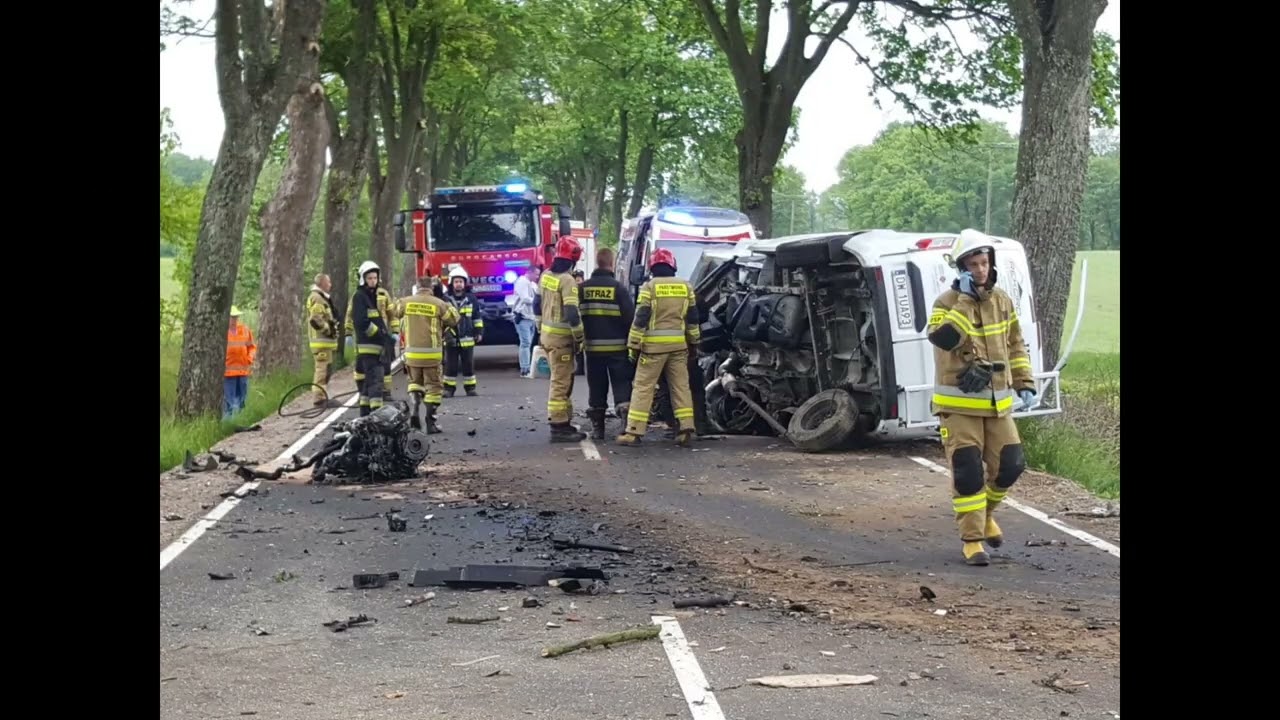 Fotorelacja z Poważnego Wypadku Powiatu Szczecineckiego