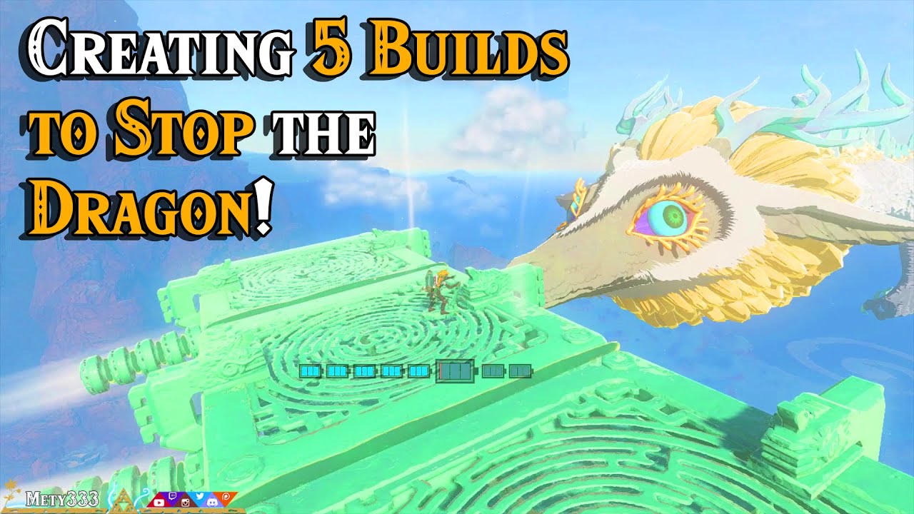 Creating 5 Builds to Stop the Dragon in Zelda Tears of the Kingdom