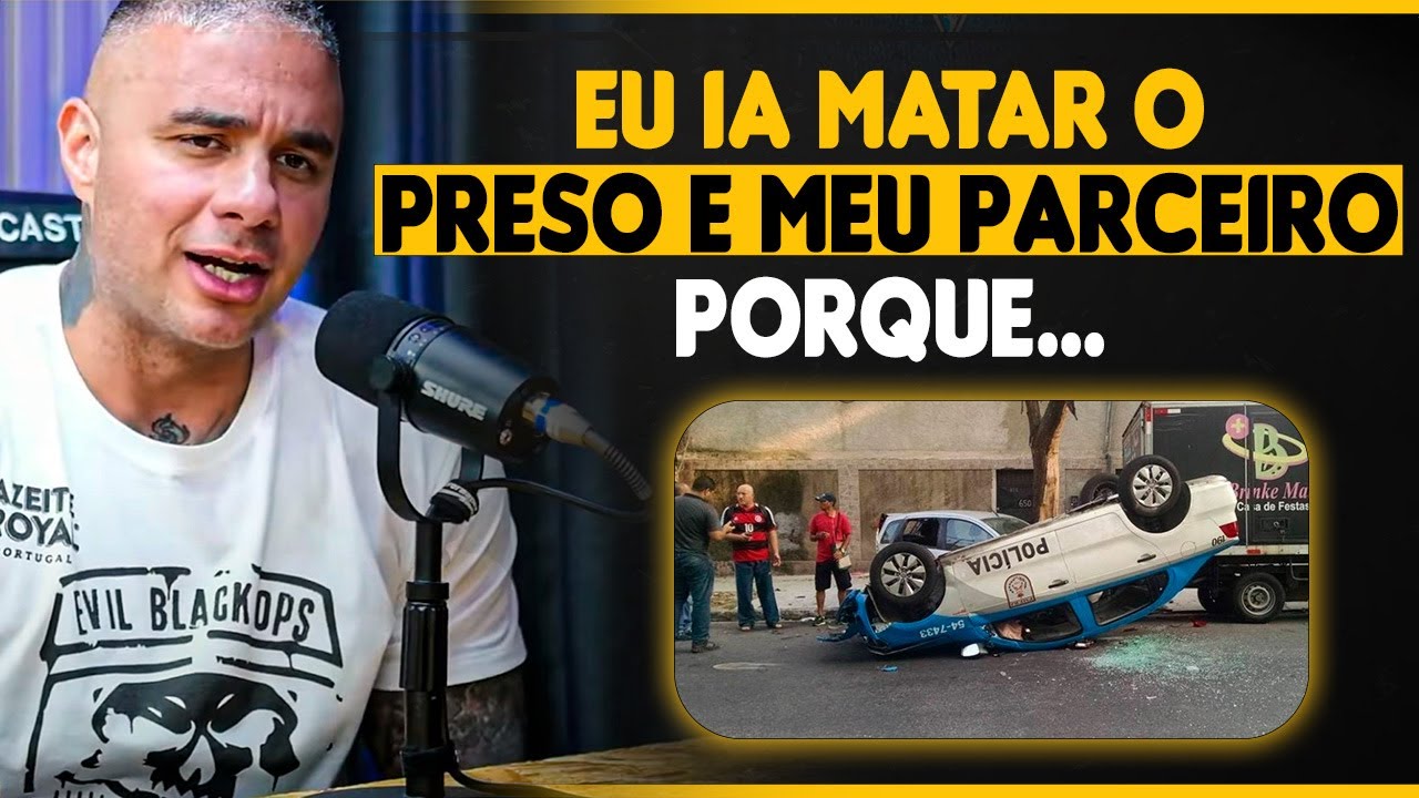 CAPOTEI A VIATURA COM PRESO DENTRO E... | SGT BRITTO - CATIANO & CAVEIRA BOPE RJ | CopCast