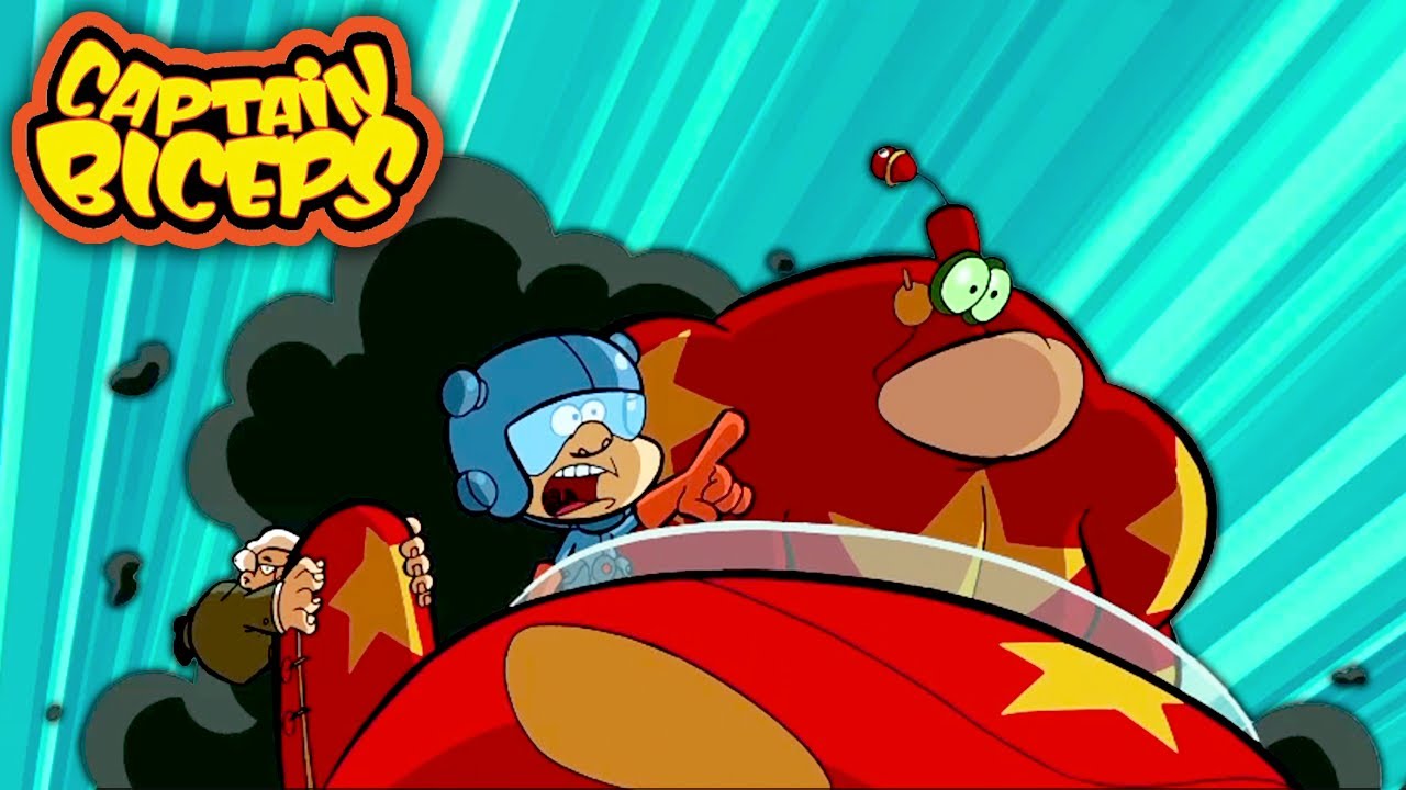 Captain Biceps | LE BÂILLEUR | Saison 1 Épisode 12 | Dessin Animé en Français