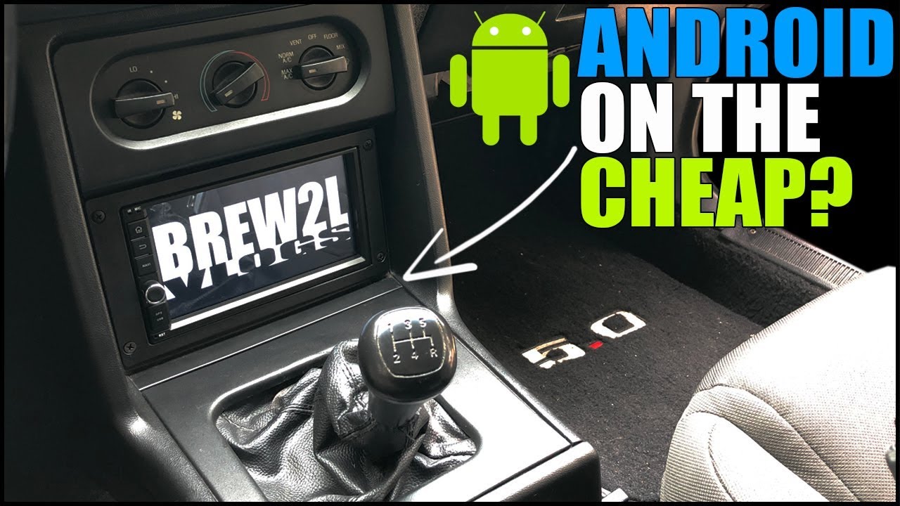 BUMP WHATCHA HEARD / SEICANE ANDROID 8.0 FOXBODY INSTALL  / TECH ON THE CHEAP?