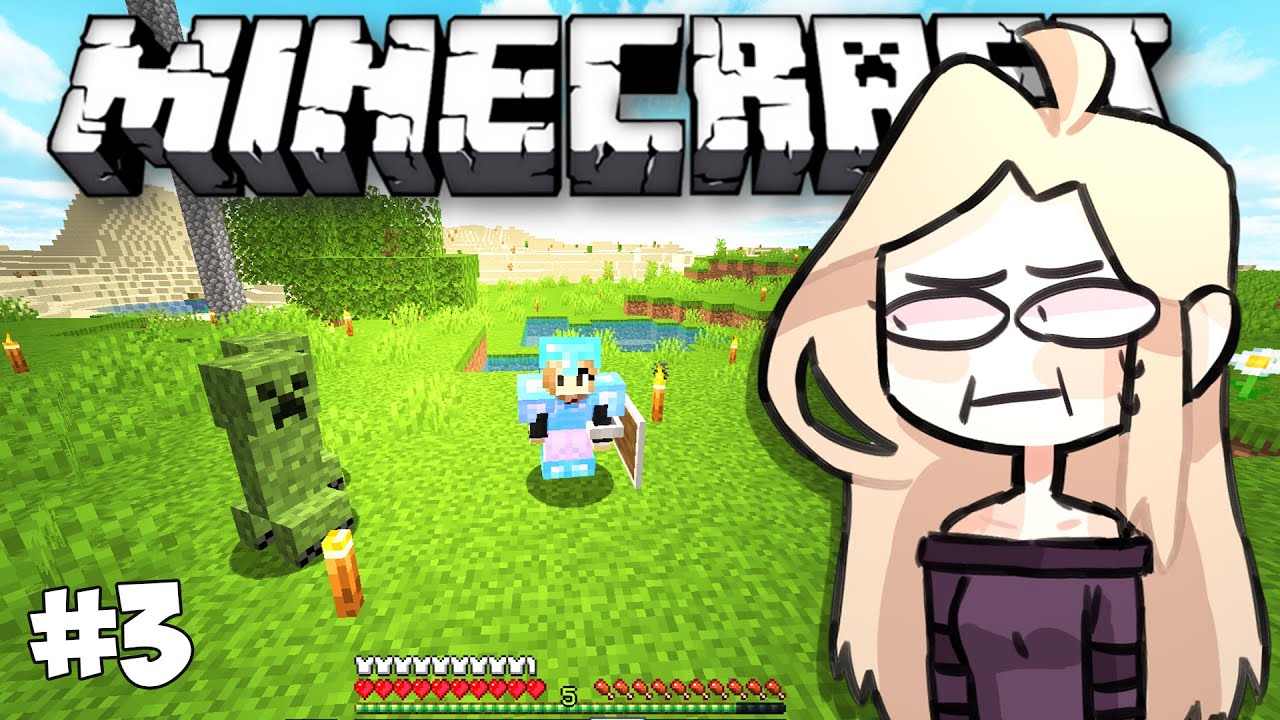 Débuter en SURVIE MINECRAFT: Trouver du DIAMANT, Enchanter et Combattre !! EP 3 ( Tutoriel MC )