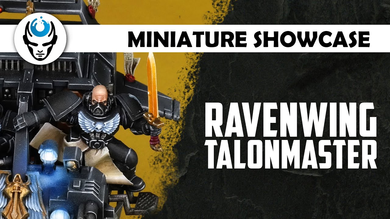 RAVENWING TALONMASTER - LVL 5 MINIATURE SHOWCASE 4K