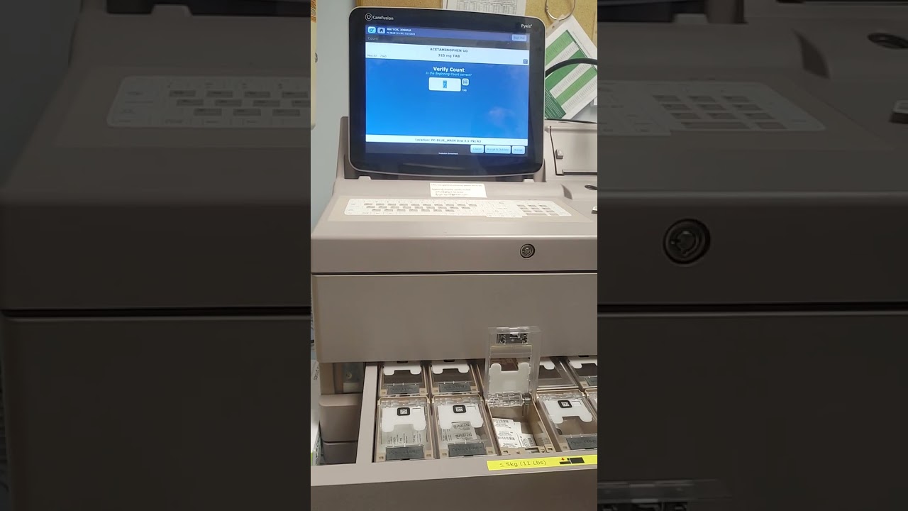 BD Pyxis Training: Pyxis destock/inventory count training