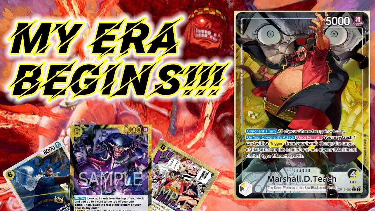 The NEW King of the META!!! | Testing Gameplay + Decktech | OP16 Blackbeard | One Piece TCG