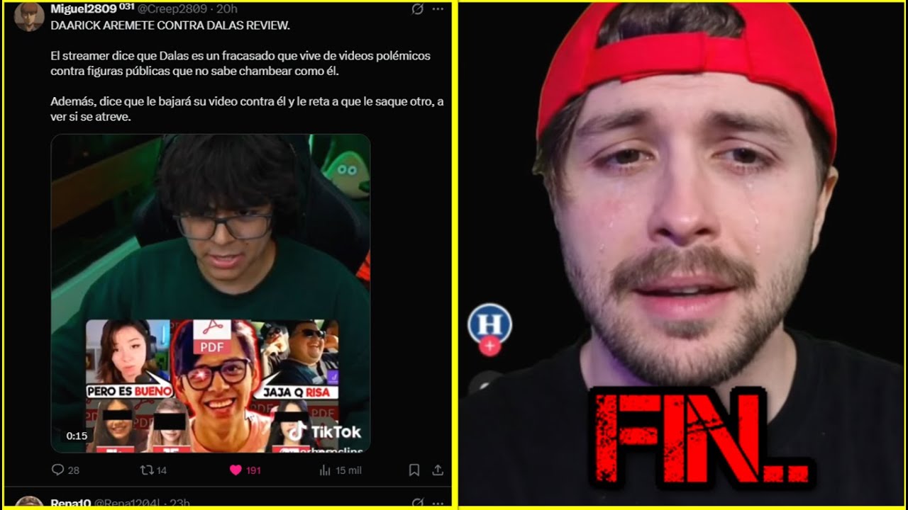 DALAS TIENE 2 STRIKES Y DAARICK PUEDE CERRAR SU CANAL AHORA...