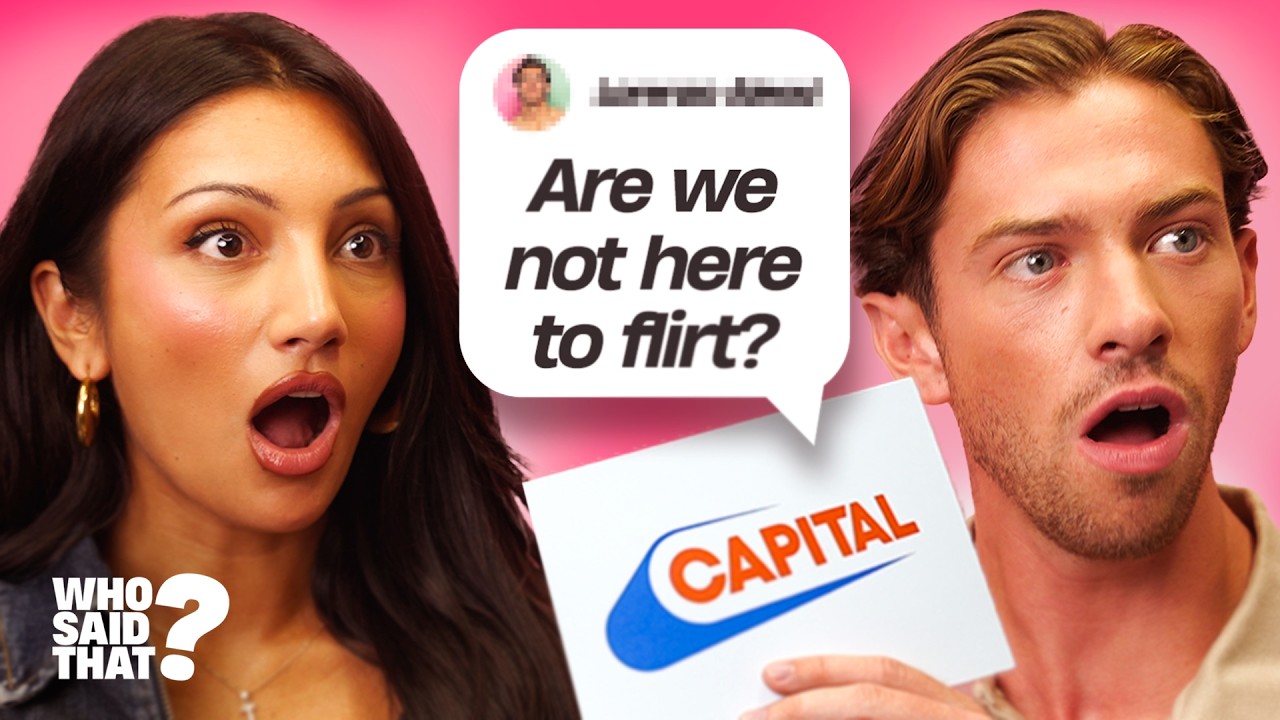 Can Love Island UK's Jasmine and Kavan guess 'Who Said That?' | Capital interview