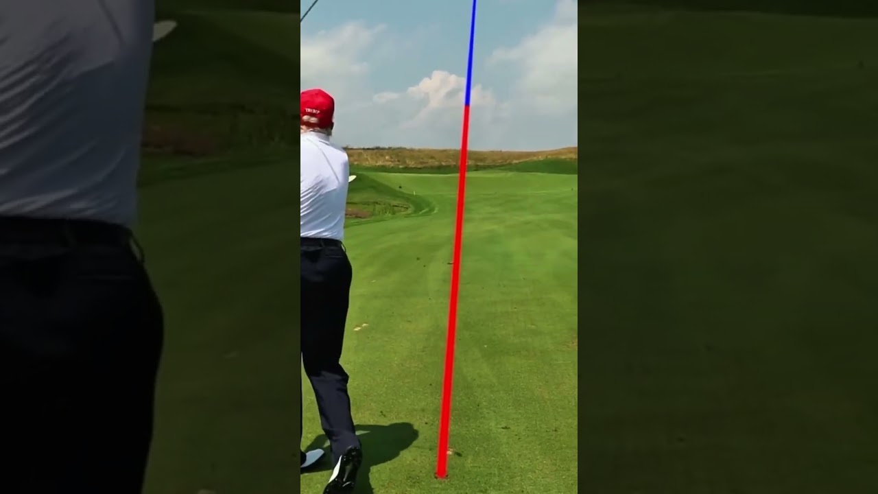 Trump and Bryson need a birdie to shot 50