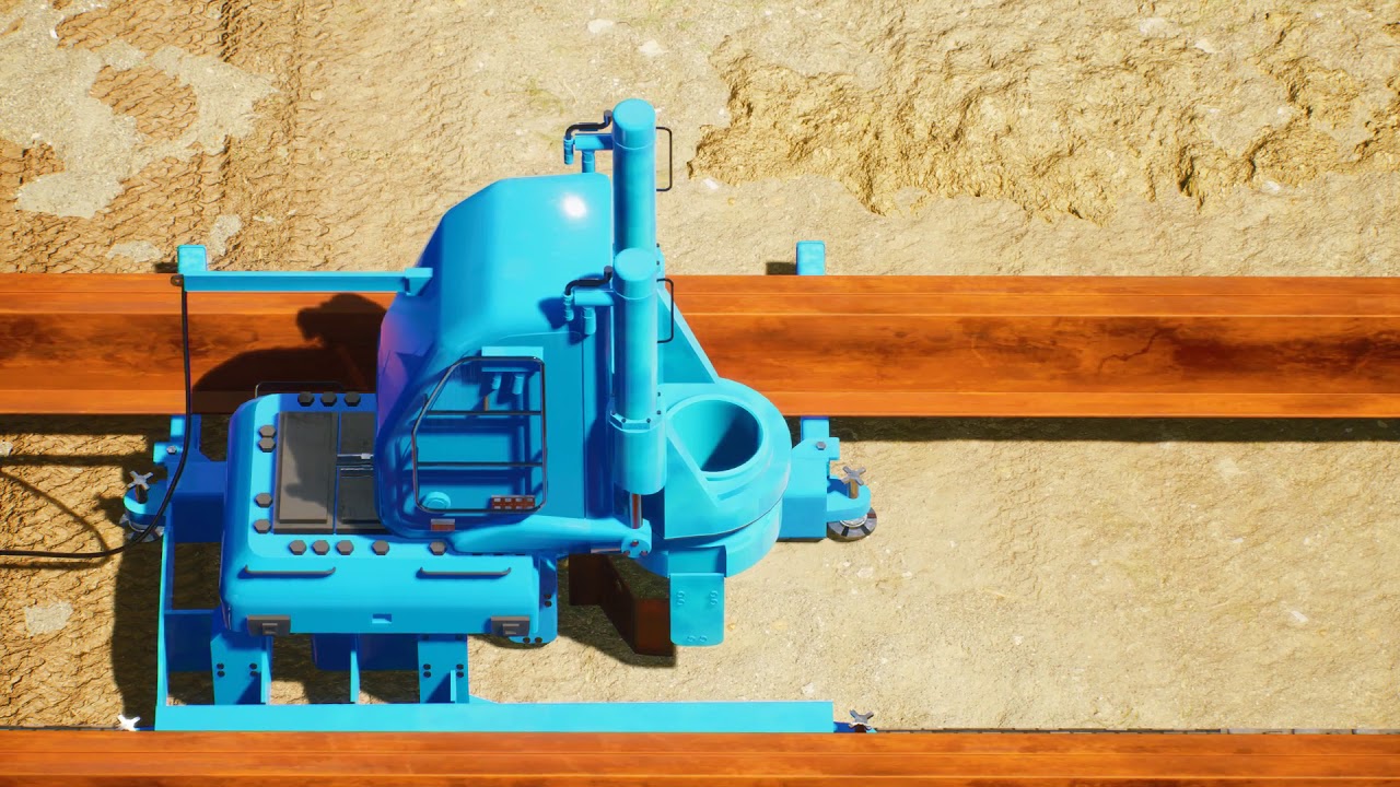 Pressed Sheet Pile Installation