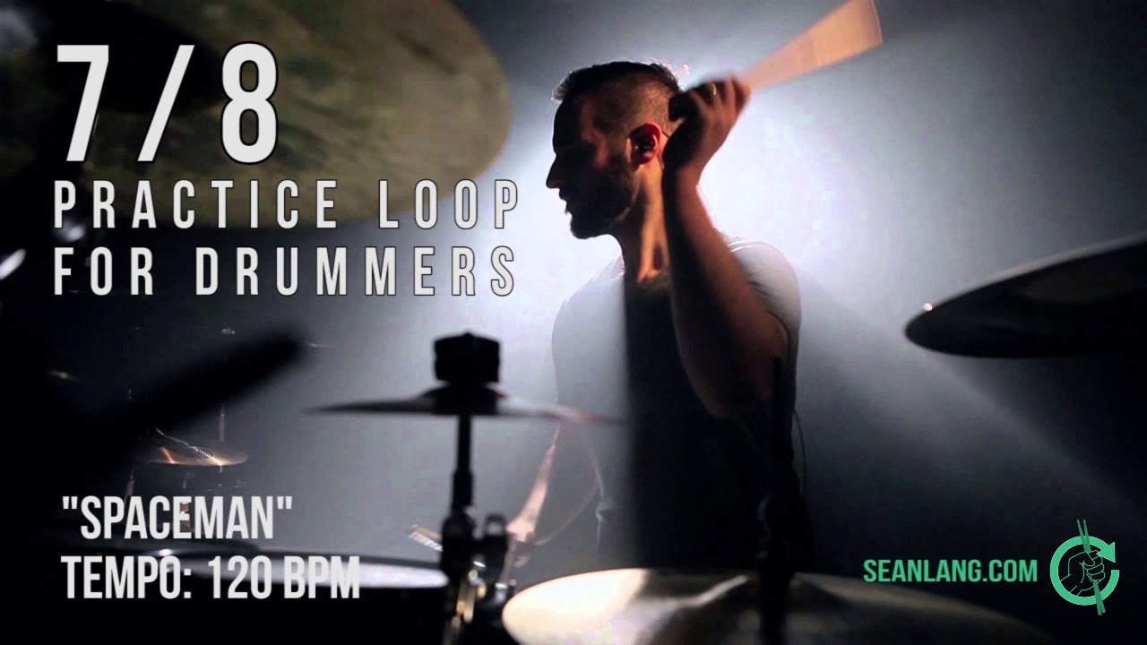 7/8 - Drumless Track for Drummers - 