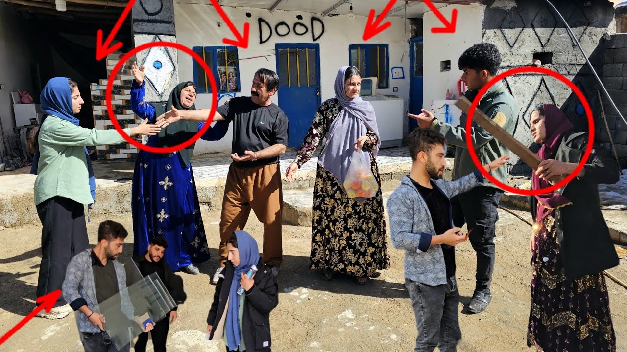 Mehdi and Hamideh's fight: Meeting with Mirza Ali's family
