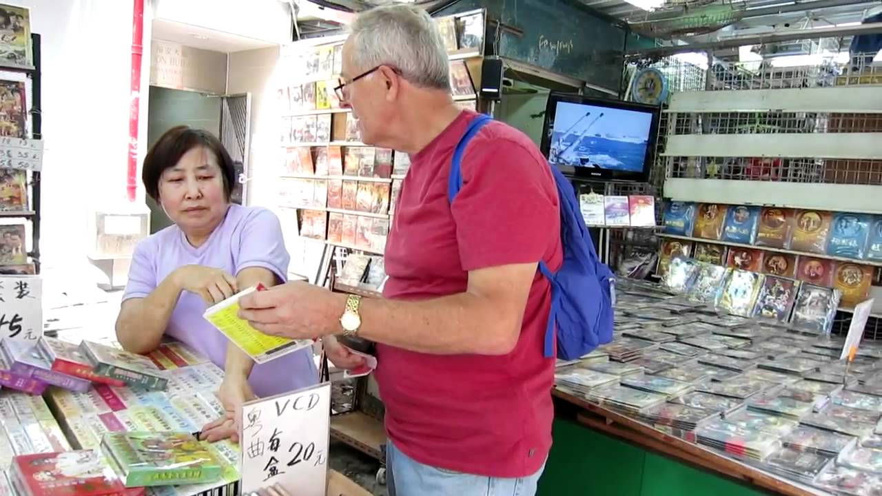 David Kerslake Haggles in Hong Kong