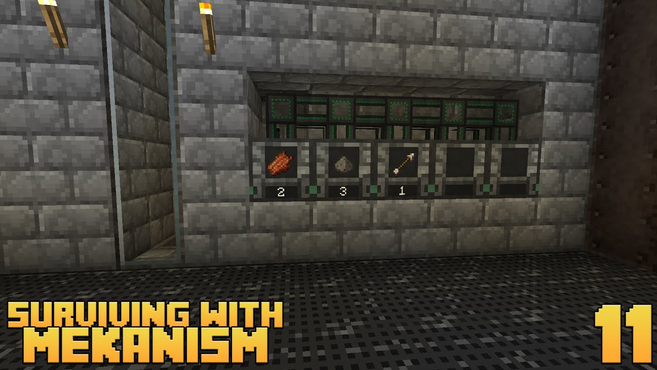 Surviving With Mekanism v9 :: Ep.11 - Prepping For 5x Ore Processing