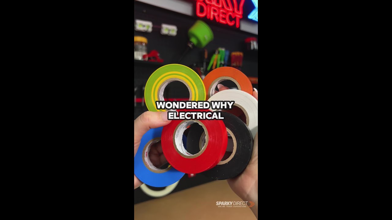 Why Electrical Tape Comes In So Many Colours⚡🌈