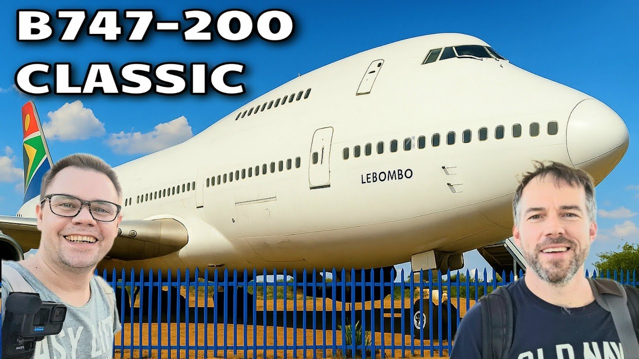 🇿🇦 Мы нашли Boeing B747-200 в ИДЕАЛЬНОМ СОСТОЯНИИ 😲