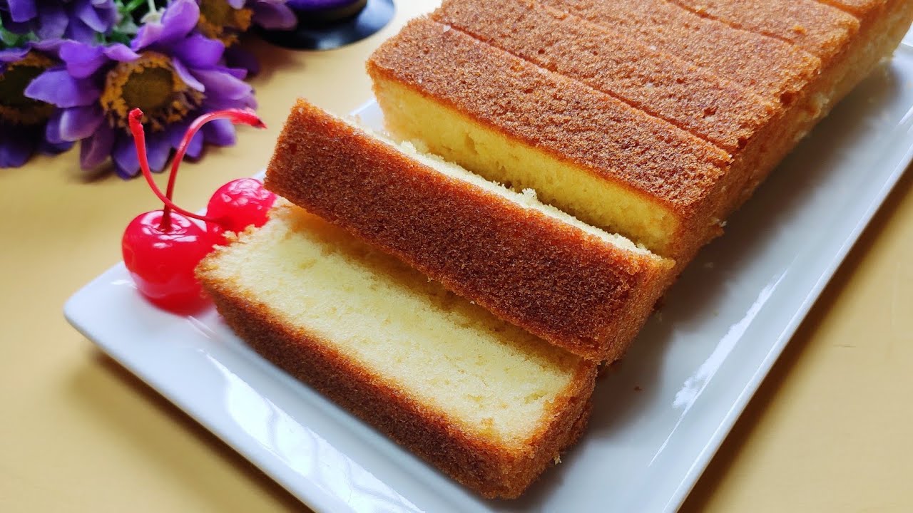 বেকারি স্টাইলে চুলায় তৈরি পাউন্ড কেক | Pound Cake Without Oven | Tea Time Cake | Butter Cake |