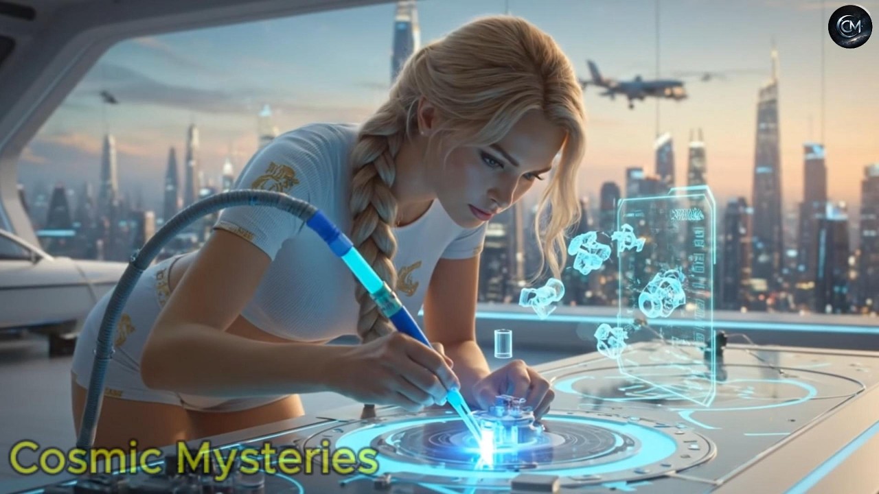 Future City 🌌 Healing Frequency Music for Deep Relaxation | 4K Ambient Work & Focus (1 Hour)