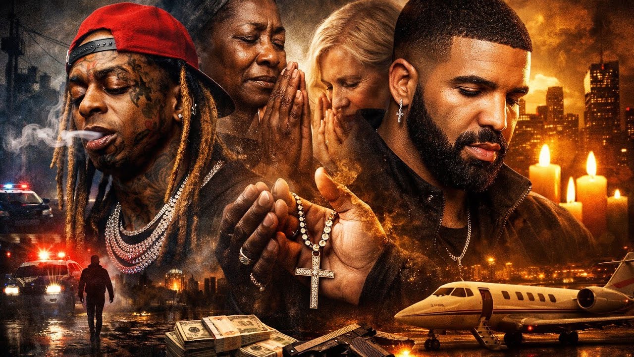Lil Wayne Ft. Drake—Mama's prayers still echo(Lyrics Video)